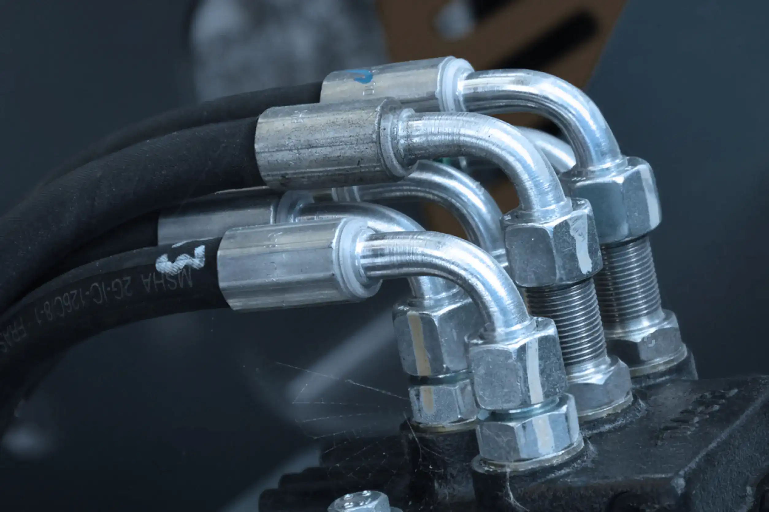 businessman pressing phone button, company identification icons