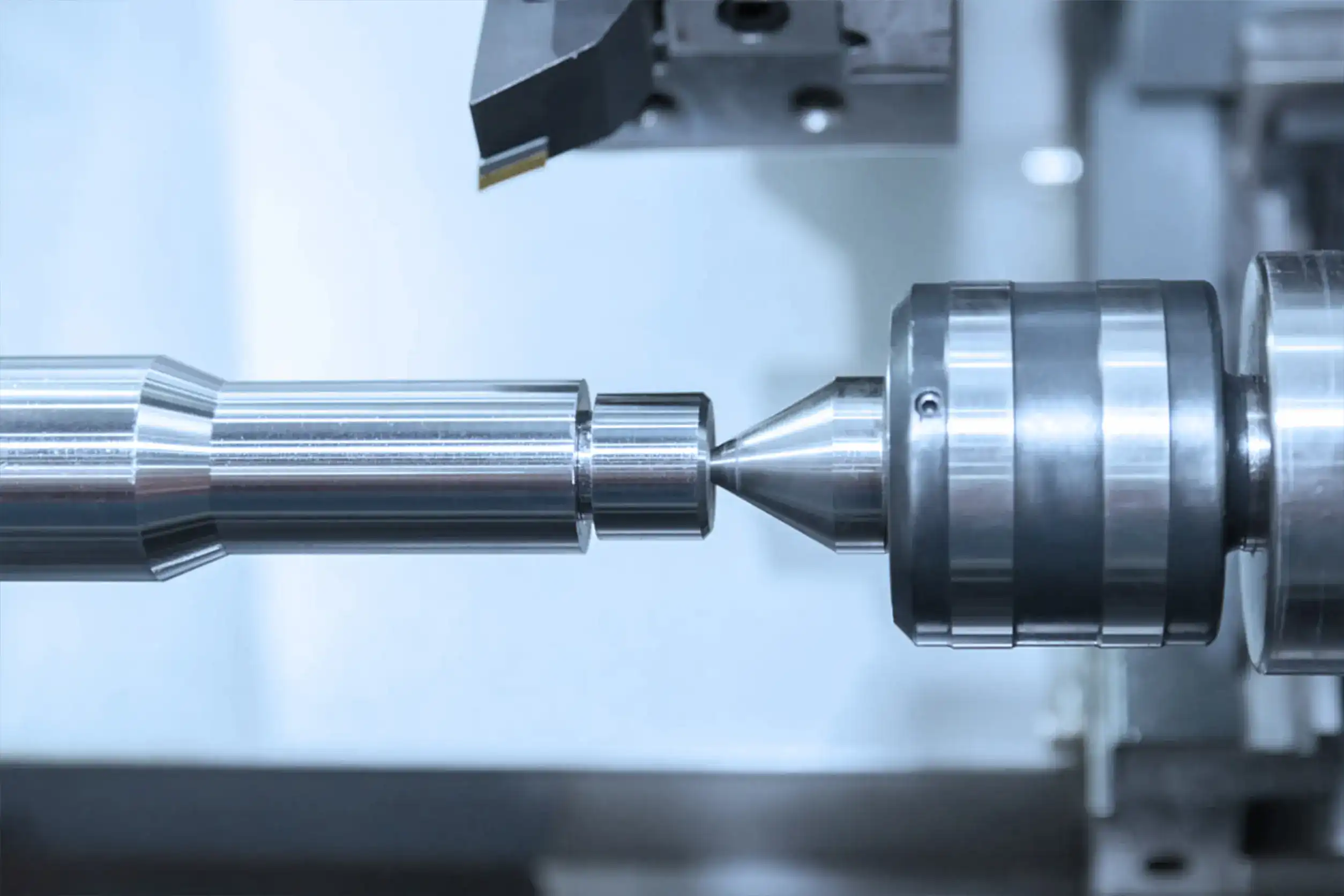 businessman pressing phone button, company identification icons